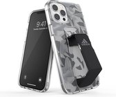Adidas - iPhone 8 Hoesje - Clear Grip Case Grijs