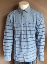 Twinlife shirt denim stripe maat 3XL