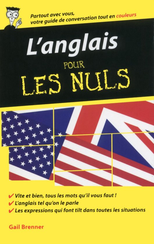 L'Anglais - Guide de conversation Pour les Nuls, 2e - cover