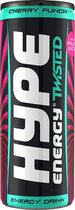 Hype - Energy (Twisted Cherry Punch - 24 x 250 ml) - Energy drink