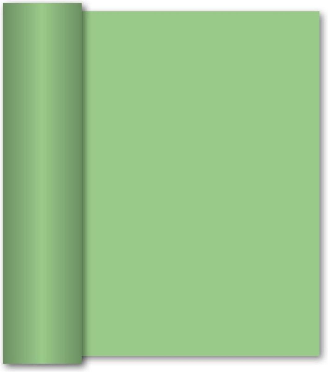 GALA Tafelloper Apple Green 40cm x 10m Groen