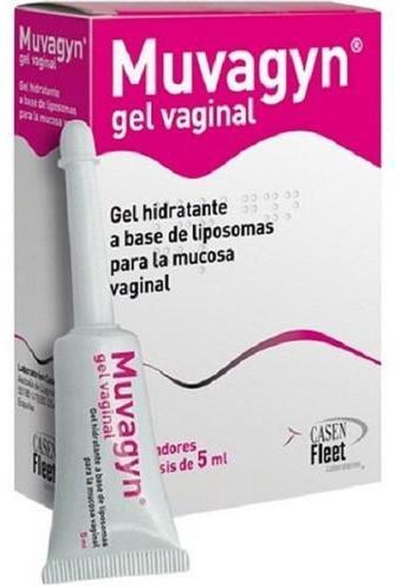 Goedkoopste Casen Moisturizing Vaginal Gel Muvagyn 8x 5ml