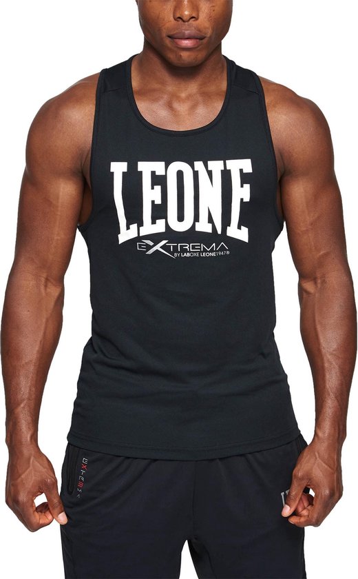 Leone Tanktop Logo Zwart Extra Extra