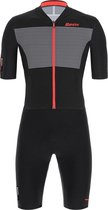 Santini Snelpak wegwielrennen Zwart Heren - Redux Istinto Skinsuit C3 Seat Pad Black - XL