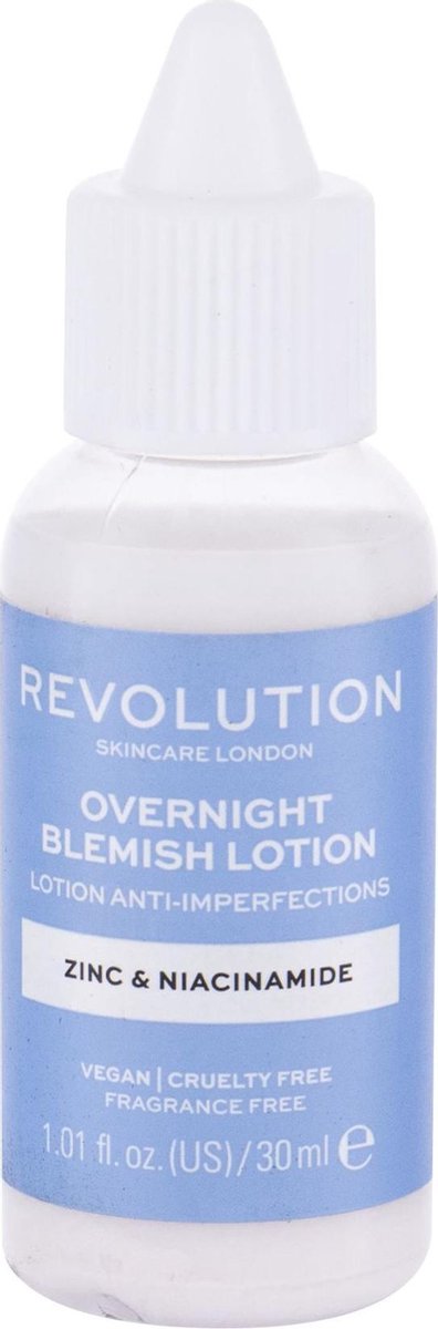 Makeup Revolution - Skincare Overnight Blemish Lotion Anti-Imperfections - Skin Care - Anti Puistjes