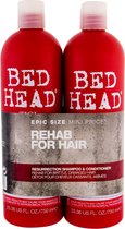 Tigi Bed Head Resurrection Shampooing 750 ml + Revitalisant 750 ml