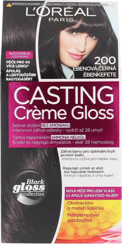 Loreal Paris Casting Creme Gloss 200 Deep Black