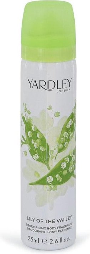Yardley London Lily Of The Valley Yardley 77 ml - Body Spray Damesparfum - Yardley London