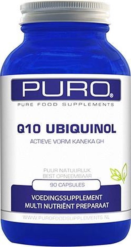 Puro Q10 Ubiquinol Kaneka Capsules Antioxidant 30Capsules