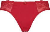 Hunkemöller Dames Lingerie Slip Diva  - Rood - maat XS