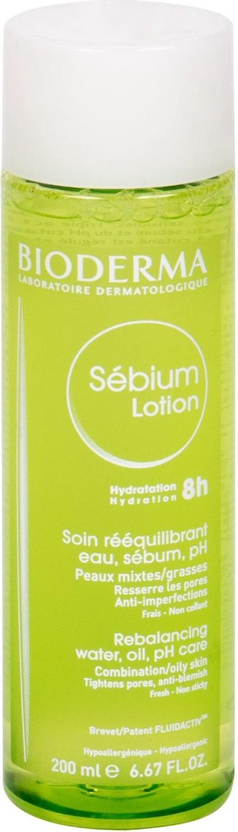 Bioderma - Sébium Lotion Booster ( smíšená a mastná pleť ) - Pleťová voda pro navrácení rovnováhy - 200ml