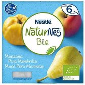 Nestle Naturnesbio Manz Pera Memb 4x 90g
