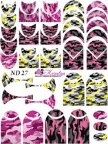 Waterdecal - Nailart Decal - Korneliya Dress On ND 27