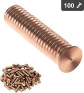 Stamos Lasbouten - M10 - 40 mm - Staal - 100 stuks