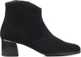 Hassia Vrouwen Leren     Enkellaarsjes / Laarzen / Damesschoenen 306952 - Zwart - Maat 37.5