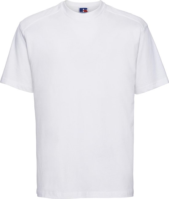 Russell Europa Heren Werkkleding Korte Mouwen Katoenen T-Shirt