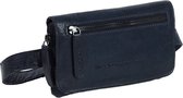 The Chesterfield Brand Leren Heuptas Navy Carter
