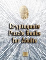 Cryptoquote Puzzle Books for Adults