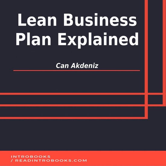 Lean Business Plan Explained - cover