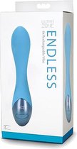 UltraZone Endless 6x Rechargeable Vibe - Blue - Silicone Vibrators