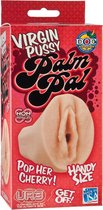 Palm Pal - UR3Â® Virgin Pussy - White - Masturbators & Strokers