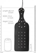 Studded Paddle - Black - Bondage Toys - Paddles