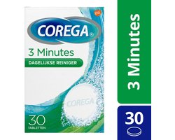 Corega Tabletten - 3 Minuten - 30 Tabletten - 30 stuks