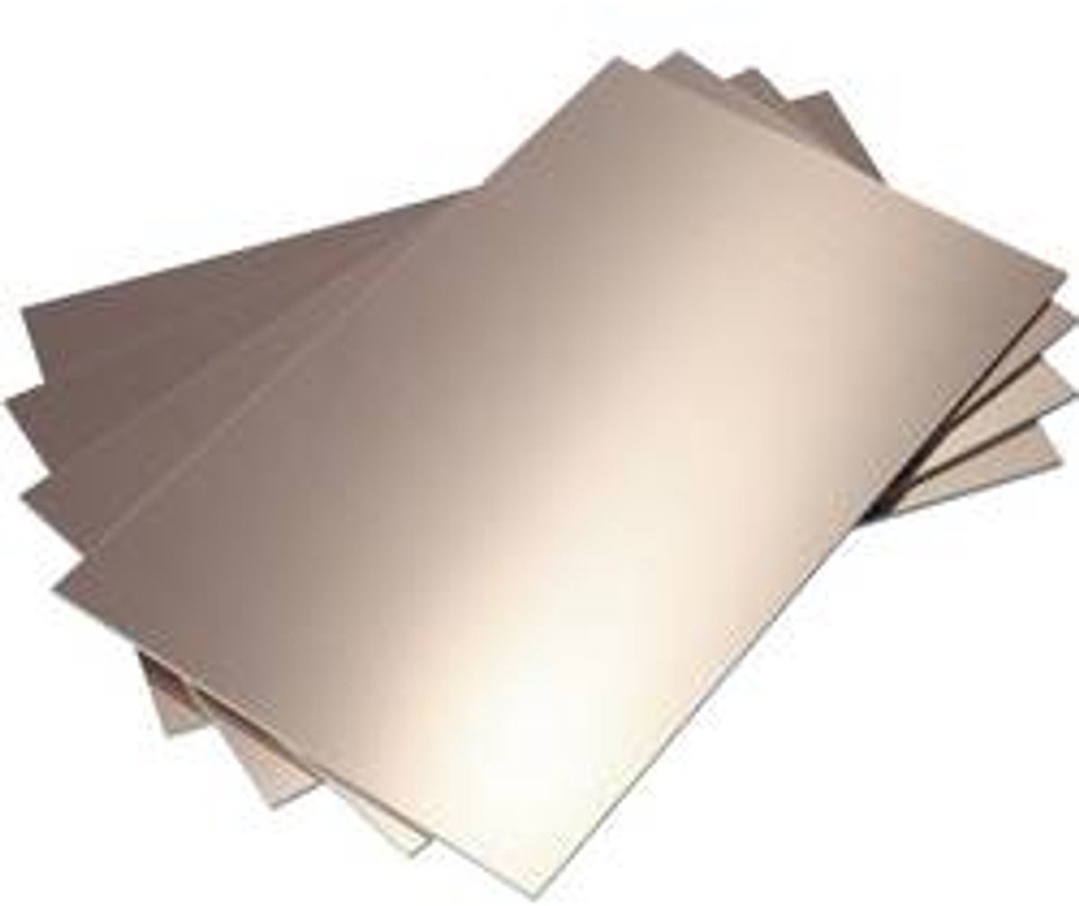 Image of Bungard 030306E35 Basismateriaal Eenzijdig 35 µm Zonder fotocoating (l x b) 300 mm x 200 mm 1 stuk(s)
