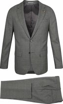 Suitable Prestige Kostuum Faux Ruiten Donkergroen - maat 98