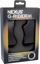 GRIDER+ Unisex Vibrator - Black - Silicone Vibrators