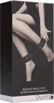 Ouch - Elegant Ankle Cuffs - Titanium Grey - Cuffs
