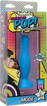 Mode - Silicone Anal Plug - 5 Inch - Blue - Butt Plugs & Anal Dildos
