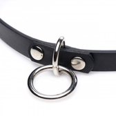 Collared Vixen Collar Met Ring - Zwart - BDSM - Bondage - BDSM - Bondage