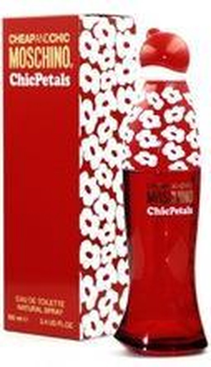moschino chic petals eau de toilette 100ml