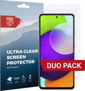 Rosso Samsung Galaxy A52 / A52S Ultra Clear Screen Protector - Case Friendly - Plastic Folie - 2-Pack - Eenvoudig te monteren