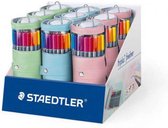 STAEDTLER triplus fineliner 334 - Pastel pennenzak met 20 kleuren
