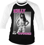 Saved By The Bell Raglan top -XL- Kelly Kapowski Zwart/Wit