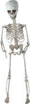 Halloween - Horror decoratie hangend skelet 70 cm - Halloween thema versiering poppen