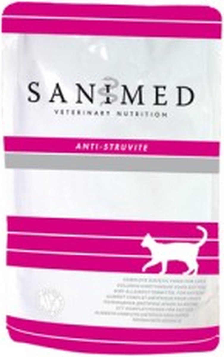 Sanimed Anti Struvite Cat - 12x100 gr. pouches