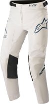 Alpinestars Youth Racer Braap Light Gray Dark Blue Motorcycle Pants 26 - Maat - Broek