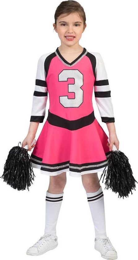 Cheerleader Kostuum | Blije Becky Cheerleader | Meisje | | Carnaval kostuum | Verkleedkleding