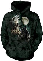 Hoodie 3 Wolf Moon XL