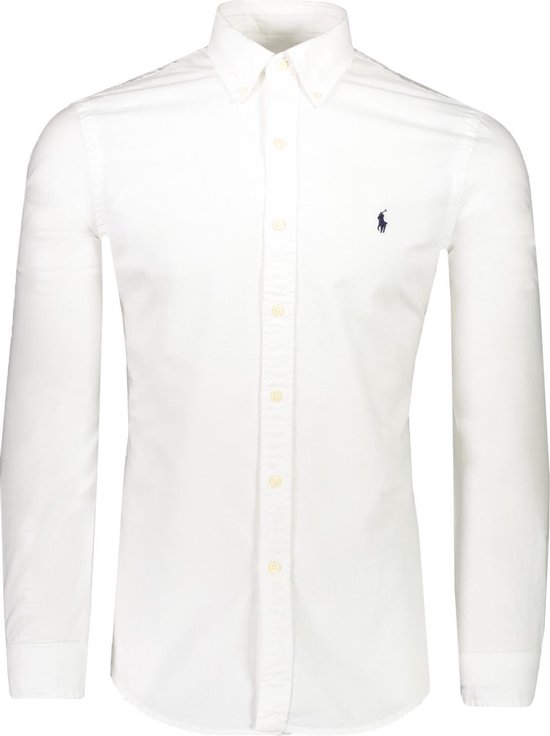 Polo Ralph Lauren Overhemd Wit Getailleerd - Maat XL - Heren - Lente/Zomer  Collectie... | bol.com