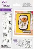 Gemini - Clearstamp&Snijmallen set - October - Marigold