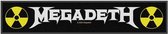 Megadeth Patch Logo Super Strip Multicolours