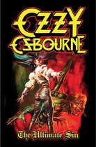 Ozzy Osbourne Textiel Poster Flag - The Ultimate Sin Multicolours