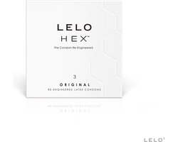 LELO HEX Original Condooms - 3 Stuks