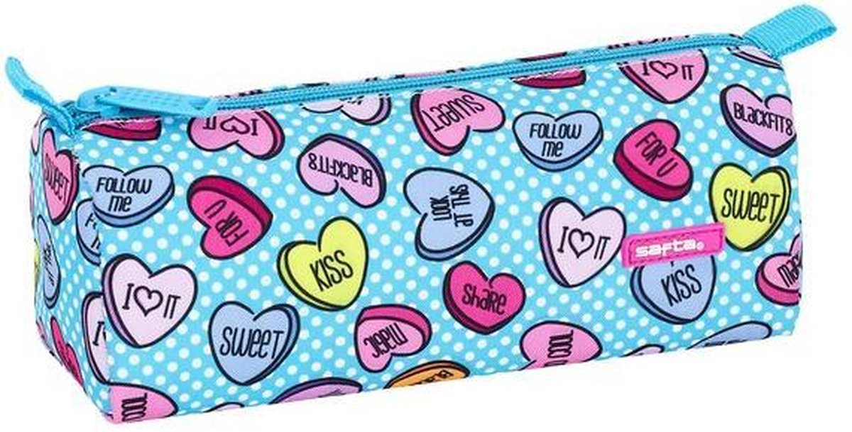 Alleshouder Safta Sweet Heart Blauw