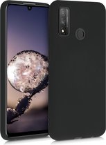 kwmobile telefoonhoesje voor Huawei P Smart (2020) - Hoesje voor smartphone - Back cover in mat zwart