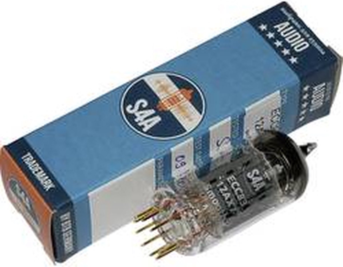 Elektronenbuis ECC83 S4A gladde klank, voor audio- en studiotoepassingen